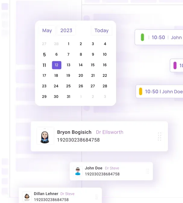 Lucy platform overview showing medical software features